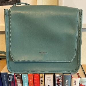 Matt & Nat Aqua Crossbody Bag